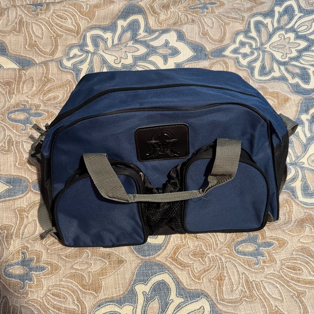 Cast Member Exclusive Disney's All-Star Resort Blue Canvas Duffle Bag